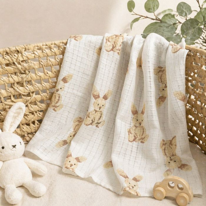 Marles autiņš Truši, 65x75 cm||TavsSapnis