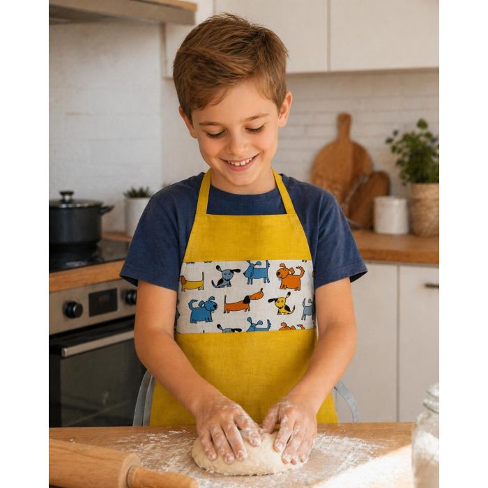 Bērnu priekšauts Linen||TavsSapnis