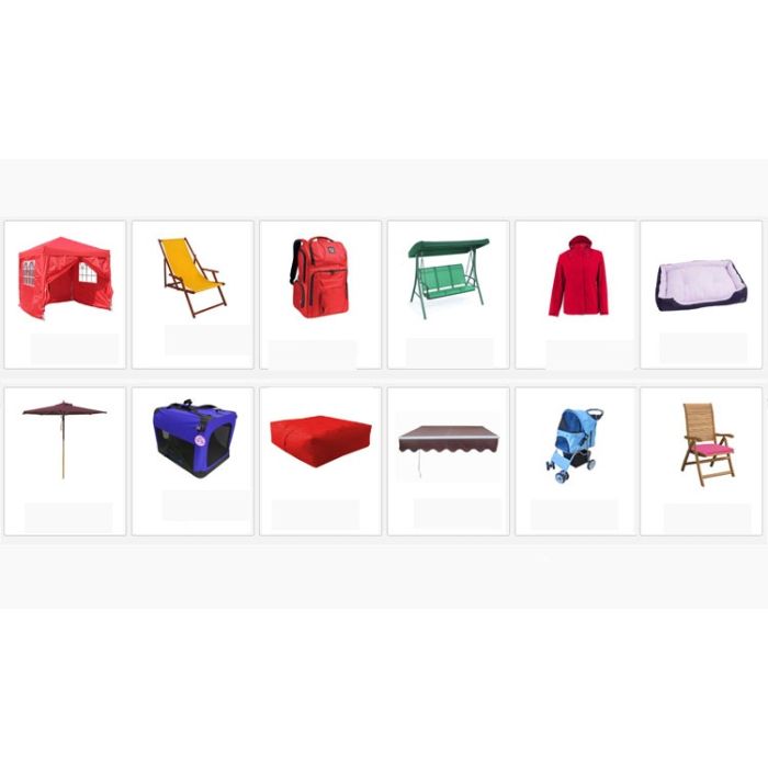 Stingrāks ūdensnecaurlaidīgs audums ar UV aizsardzību Montana, 0.30x1.50m||TavsSapnis