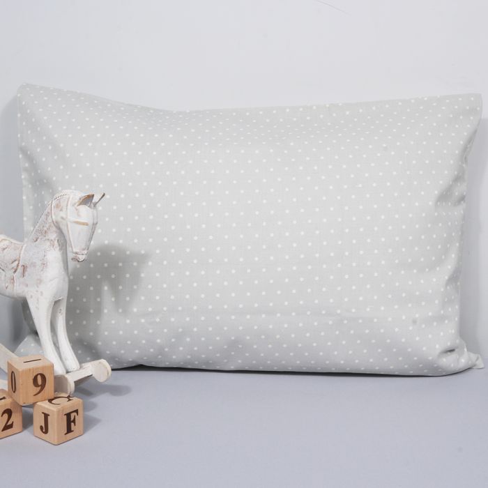 Kokvilnas spilvendrāna Dots, 40x60 cm||TavsSapnis