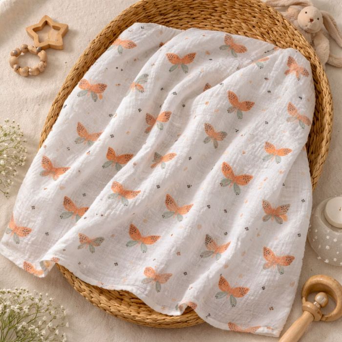 Double gauze muslīns, 0.45x.80m||TavsSapnis