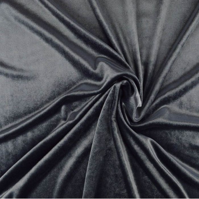 Samts tumšāk pelēks, 1x1.55m||TavsSapnis