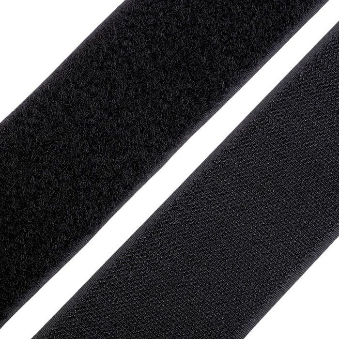 Velcro lenta melns, 50mm, gab. 1.30m||TavsSapnis