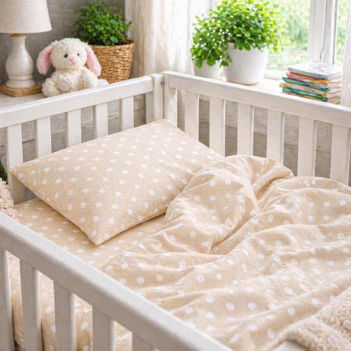 Gultas veļas komplekts Smiltis, 120x160, 40x60 cm||TavsSapnis