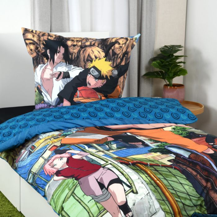 Gultas veļas komplekts Naruto, 135x200, 80x80 cm||TavsSapnis