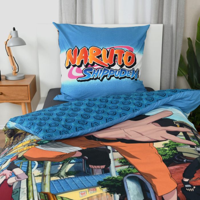 Gultas veļas komplekts Naruto, 135x200, 80x80 cm||TavsSapnis