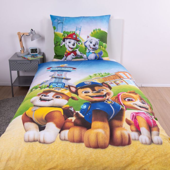 Gultas veļas komplekts Paw Patrol, 140x200, 70x90 cm||TavsSapnis