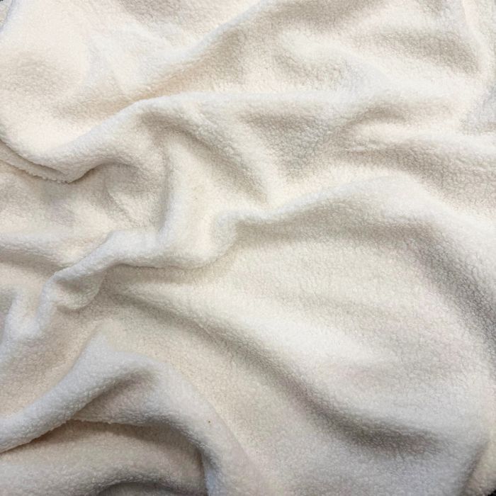 Audums TEDDY Milk White, 0.80x1.60m||TavsSapnis