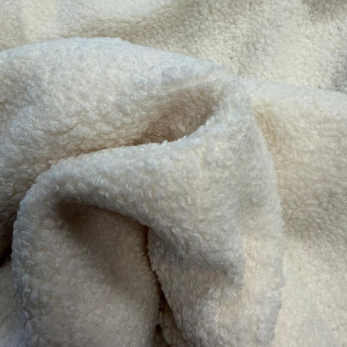 Audums TEDDY Milk White, 0.80x1.60m||TavsSapnis