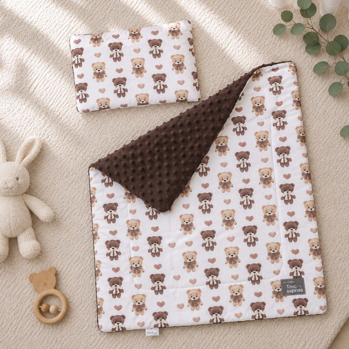 Minky Komplekts ratiņiem Baby Bear||TavsSapnis