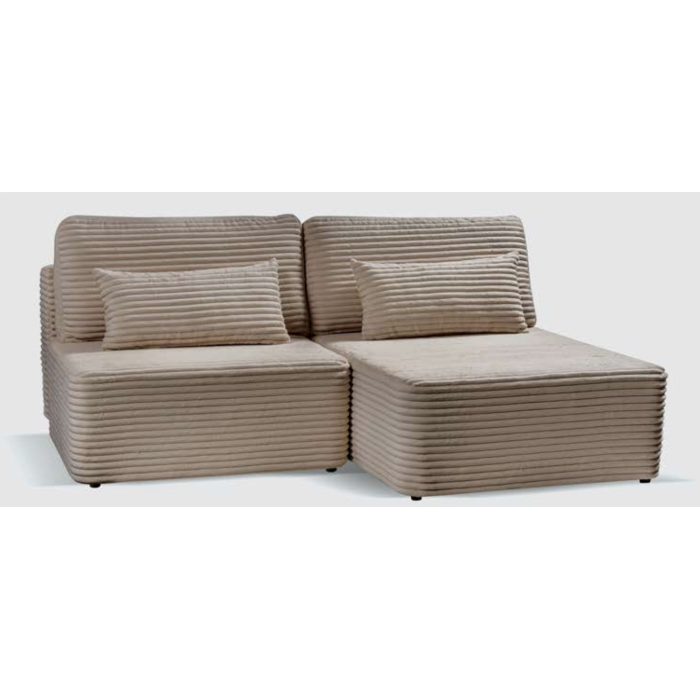 Soft gobelēns Ambi Dark Taupe, 1.75x1.45m||TavsSapnis