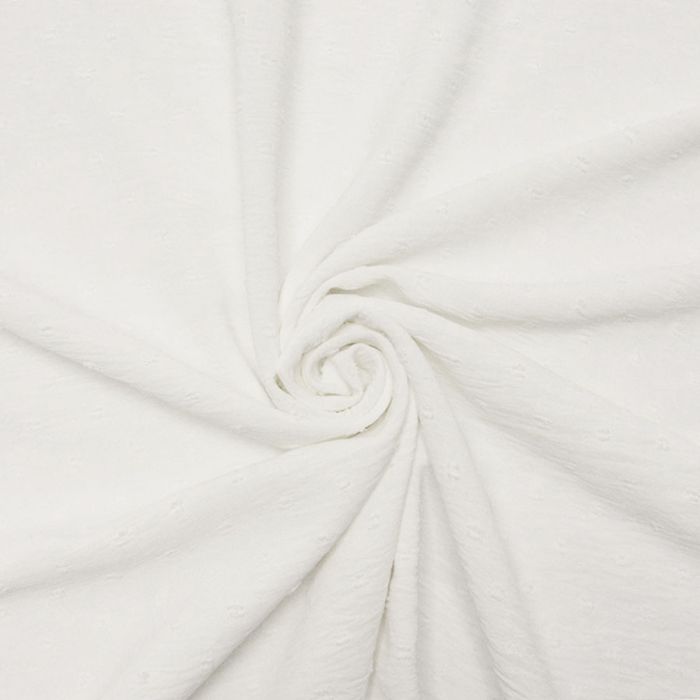 Vasaras audums American Crepe, Milky (ar defektu), 1.25x1.40m||TavsSapnis