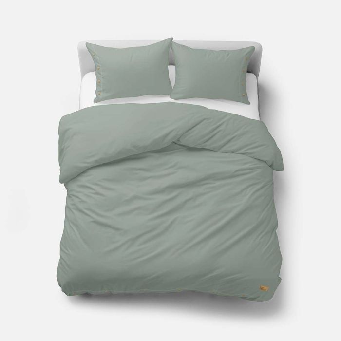 Kokvilnas gultasveļa PURE ECO LINE Mint, 200x220, 70x80 cm||TavsSapnis