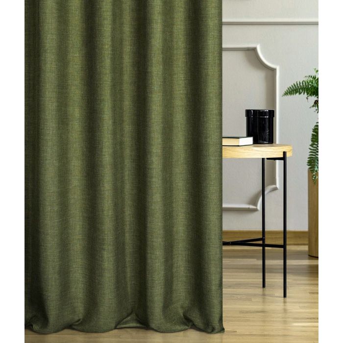 Nakts aizkaru komplekts Linen Dimout, platums 310 cm||TavsSapnis