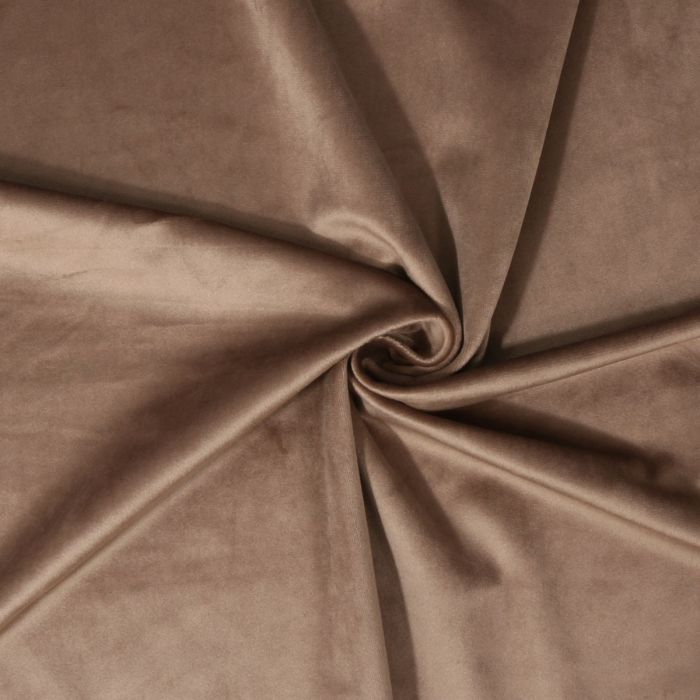 Karaliskais velūra nakts aizkaru komplekts Light Brown, platums 310 cm||TavsSapnis