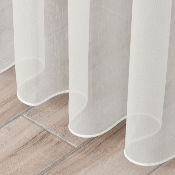 Mērāmi dienas aizkari Atlas White, augstums 340 cm||TavsSapnis