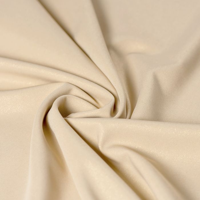 Spīdīgs krāšņs audums Barbie Cream, 0.93x1.40m||TavsSapnis