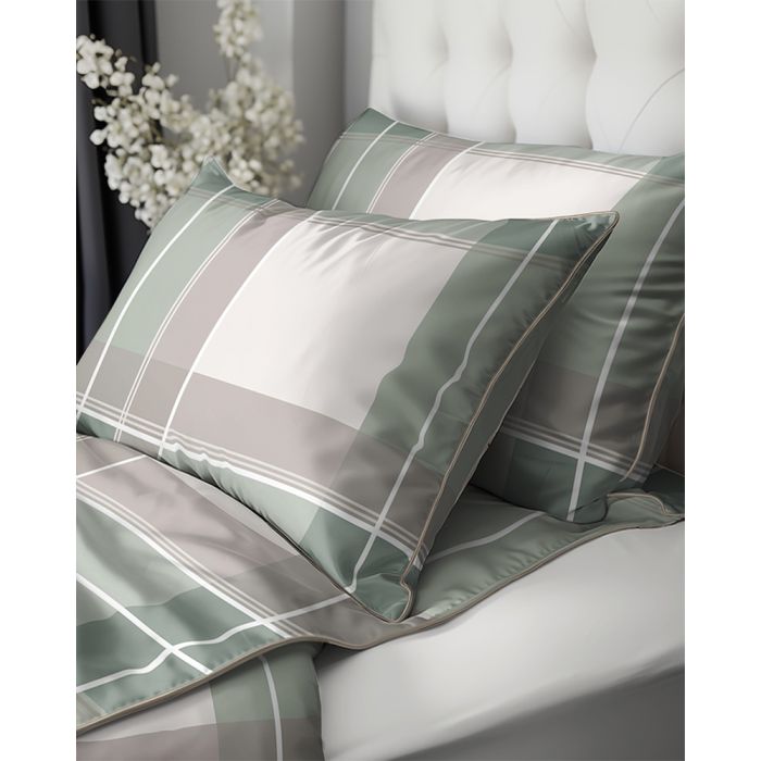 Kolekcijas kokvilnas percale gultasveļa Lamé Percale, 200×220 cm, 70×80 cm||TavsSapnis