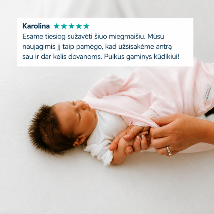 Liels Swaddelini autiņmaiss Blue, 5.4-8.2 kg, neilons||TavsSapnis