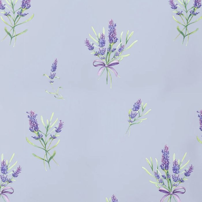 Kokvilnas spilvendrāna Lavanda, 50x70 cm||TavsSapnis