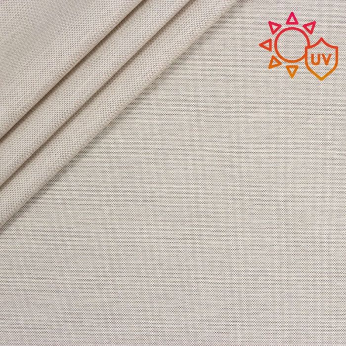 Šūts terases aizkars Linen Sand ar UV aizsardzību, ar sasienamo lenti||TavsSapnis