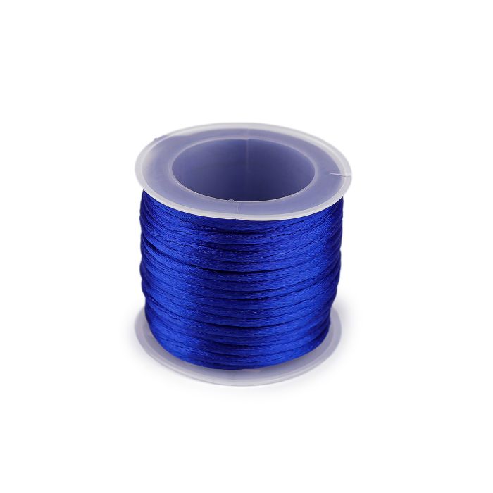 Virve satīns zils, 2mm (10m)||TavsSapnis