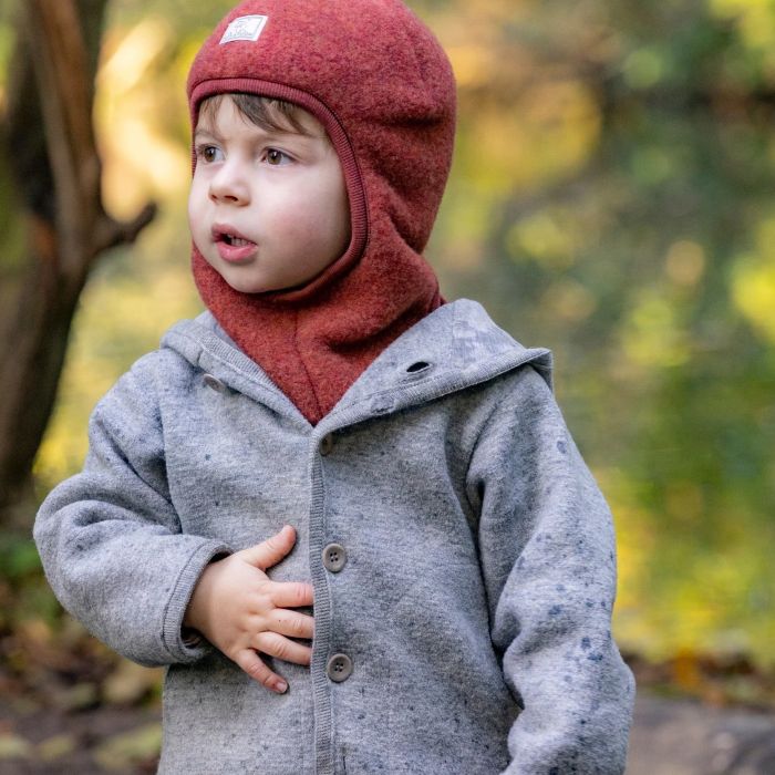 "Tvaicēta" premium vilna, tumši pelnu rozā, 0.45x1.55m||TavsSapnis