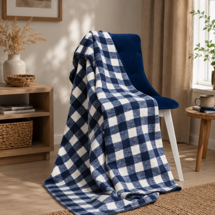 Kokvilnas pleds Fashion Collection Oxford, 150x200 cm||TavsSapnis