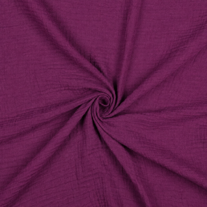 Double gauze muslīns, plūmju violets||TavsSapnis