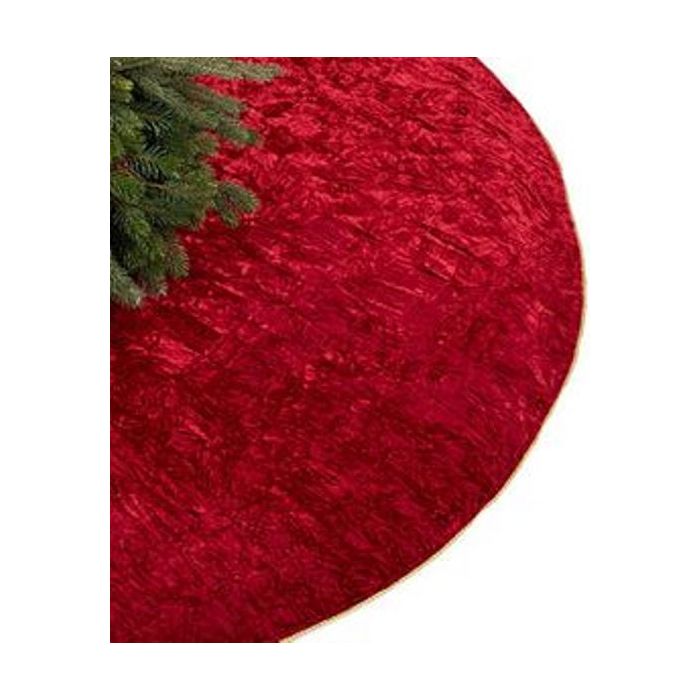 Plāns samts, ar burzījuma efektu, Red, 0.35x1.50m||TavsSapnis