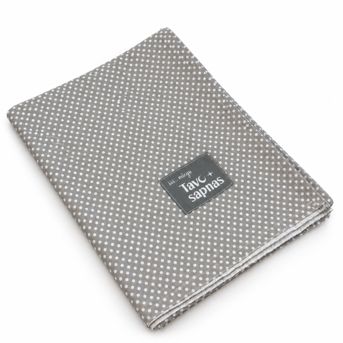 Kokvilnas palags bez gumijas, 90x155 cm||TavsSapnis