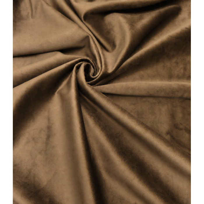 Izmērīts velūra aizkars Brown, augstums 300 cm||TavsSapnis