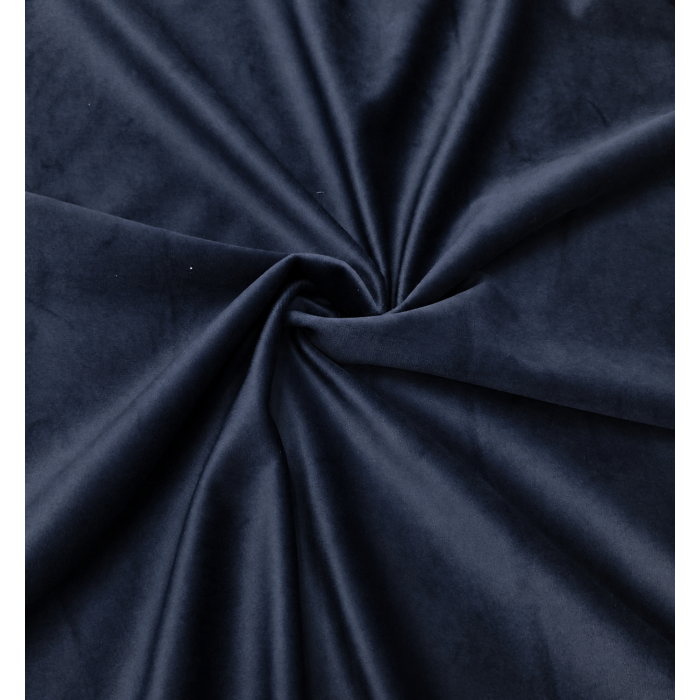 Izmērīts velūra aizkars Darker Blue, augstums 300 cm||TavsSapnis