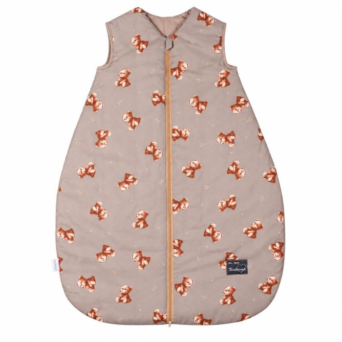 Silts guļammaiss ar divpusēju rāvējslēdzēju Little Bear, 120 cm, bez piedurknēm, kokvilnas||TavsSapnis