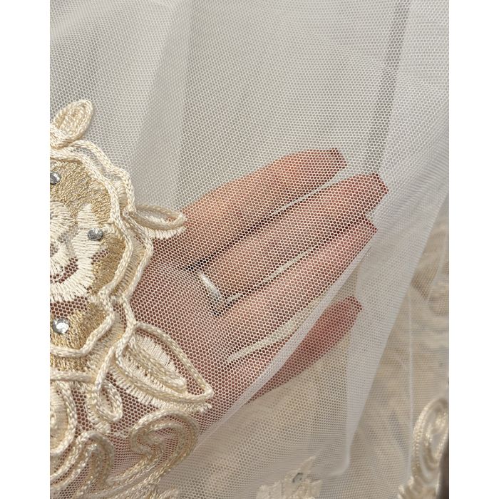 Luksusa dienas aizkaru audums Luxury Rose, augstums 300 cm||TavsSapnis