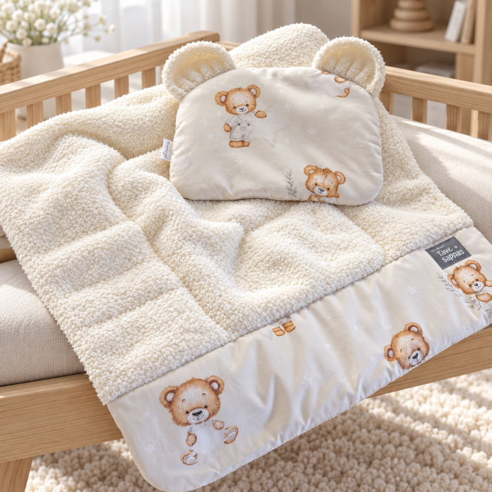 Komplekts ratiņiem Teddy Bear||TavsSapnis