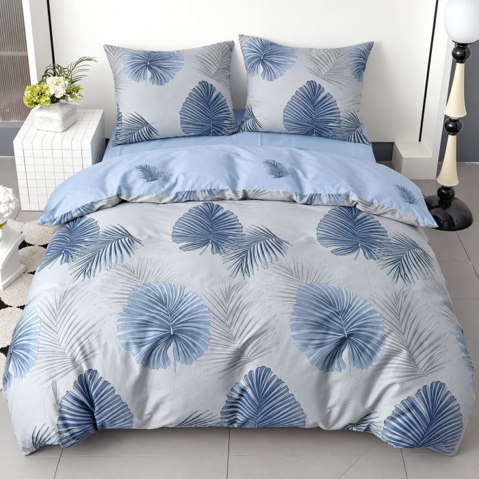 Gultas veļas komplekts Blue Tropic, 200x220, 70x80 cm ||TavsSapnis