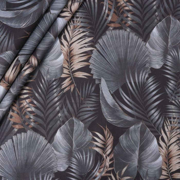 Ūdensnecaurlaidīgs audums Night Leaves, 0.90x1.50m||TavsSapnis