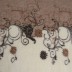 Merino vilnas pleds Logrīki, 200x220 cm||TavsSapnis