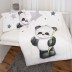 Premium gultas veļa Panda, 100x135, 40x60 cm||TavsSapnis