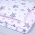Divpusējs gultas veļas komplekts Rozā zvaigznājs||TavsSapnis
