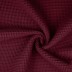 Kokvilnas audums WAFFLE bordo||TavsSapnis