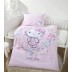 Organiskās kokvilnas gultas veļa Hello Kitty||TavsSapnis