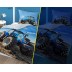 Mirdzošs tumšs gultasveļas komplekts Traktors||TavsSapnis