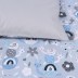 Divpusējs gultas veļas komplekts Gliemeži||TavsSapnis