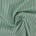 Kokvilnas poplīna audums Green Stripes||TavsSapnis