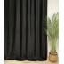 Izmērīts velūra aizkars Efekto Black, 0.35x3m||TavsSapnis