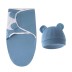 Trikotažas autiņbiksīšu kokons ar cepuri Blue, 48 cm||TavsSapnis