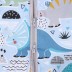 Guļammaiss ar divpusēju rāvējslēdzēju Dino, 140 cm||TavsSapnis