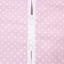 Guļammaiss ar divpusēju rāvējs Pink Dots, 75 cm||TavsSapnis